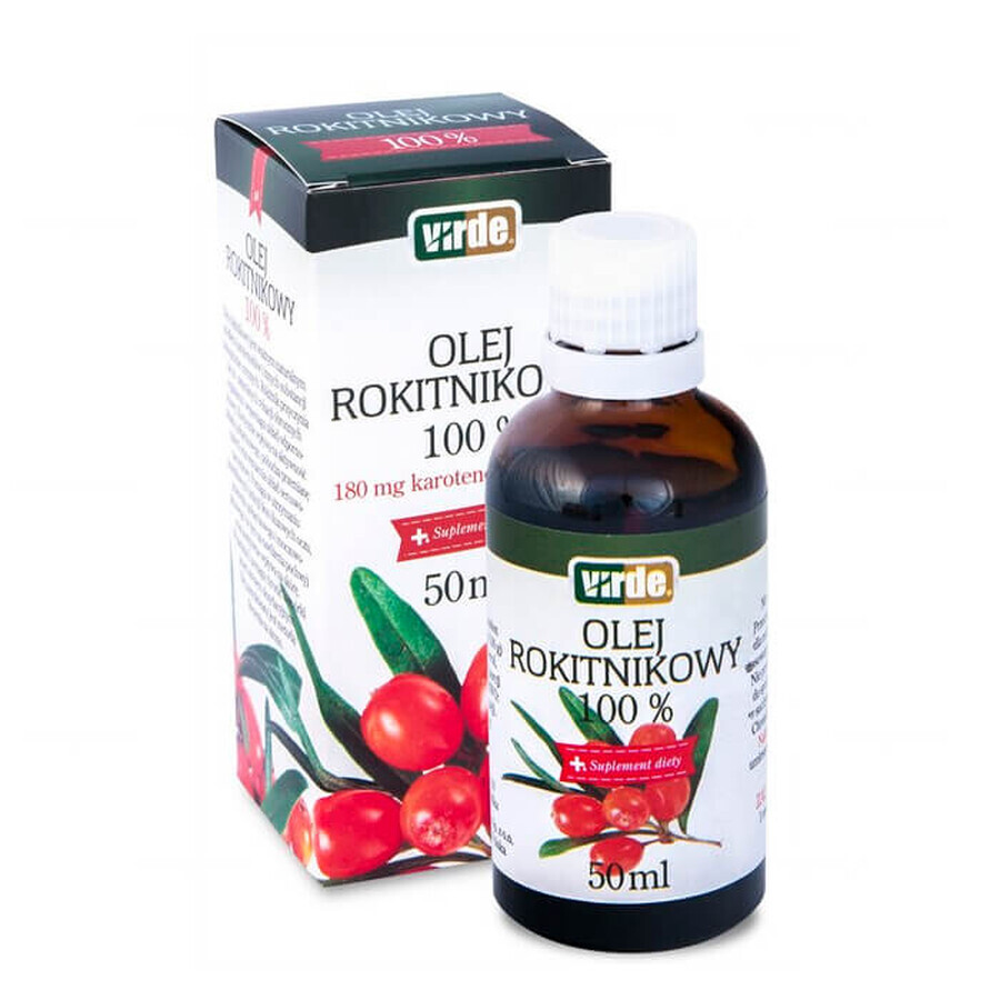 Boutique Virde 100% huile d'argousier, 50 ml Virde 100% huile d'argousier, 50 ml