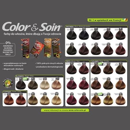 Color&amp;Soin, teinture, 8V, blond vénitien, 135 ml