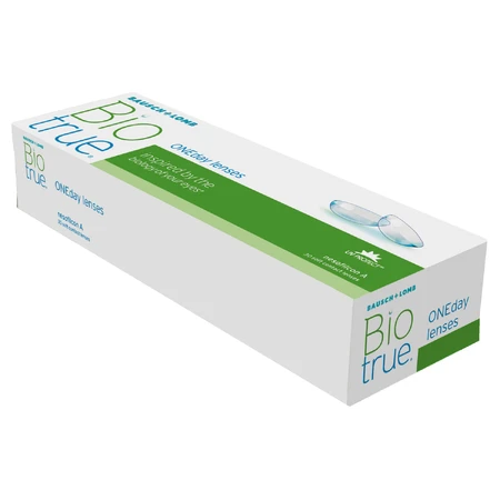 Biotrue ONEday, lentes de contacto, 1 día, esféricas, - 2,00, 30 piezas