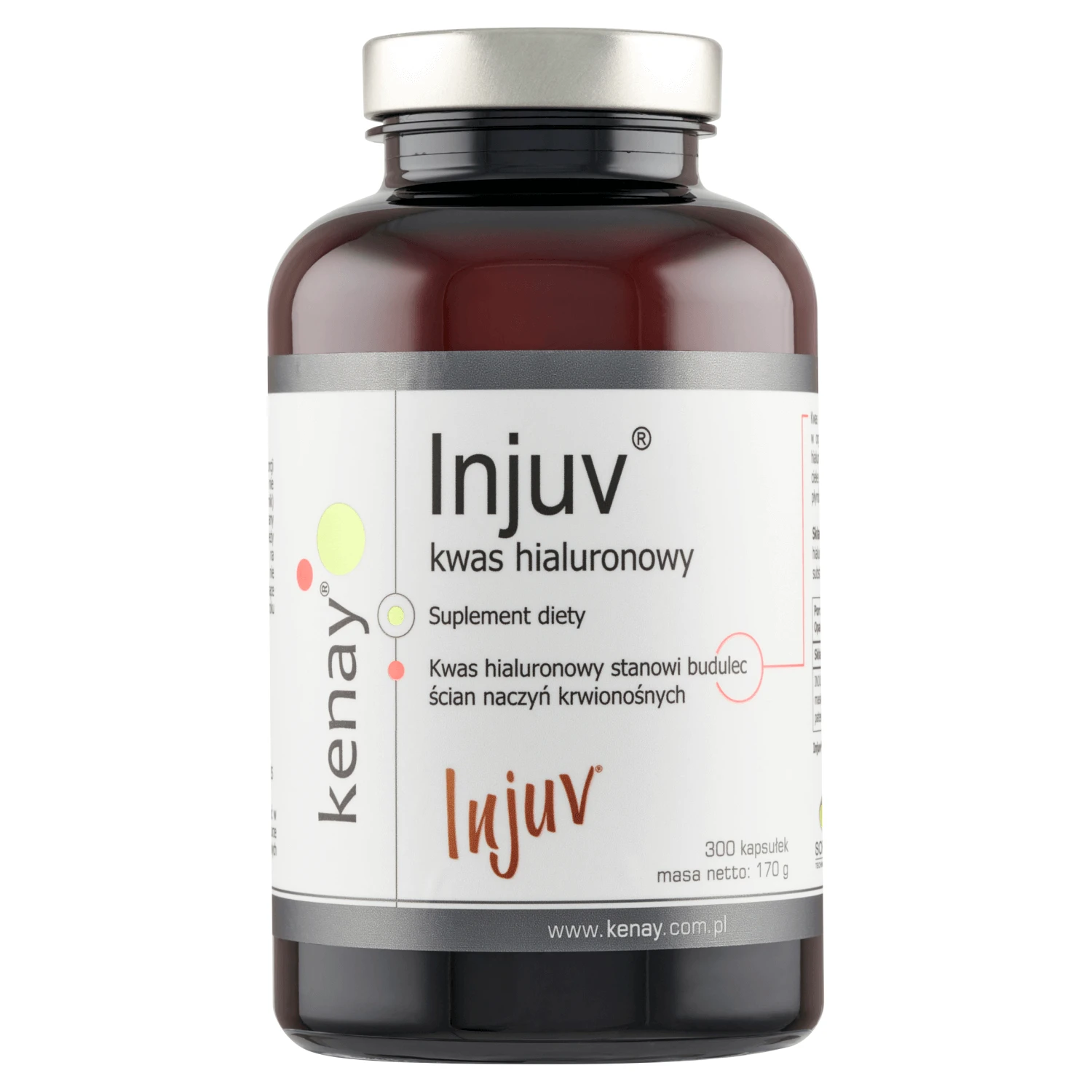 Kenay Injuv, hyaluronic acid, 300 capsules