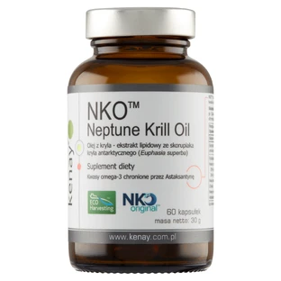 Kenay NKO Neptunus Krill Olie, 60 capsules