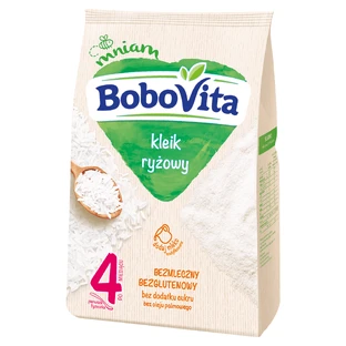 BoboVita Reisbrei, ohne Milch, glutenfrei, ohne Zuckerzusatz, ab 4 Monaten, 160 g
