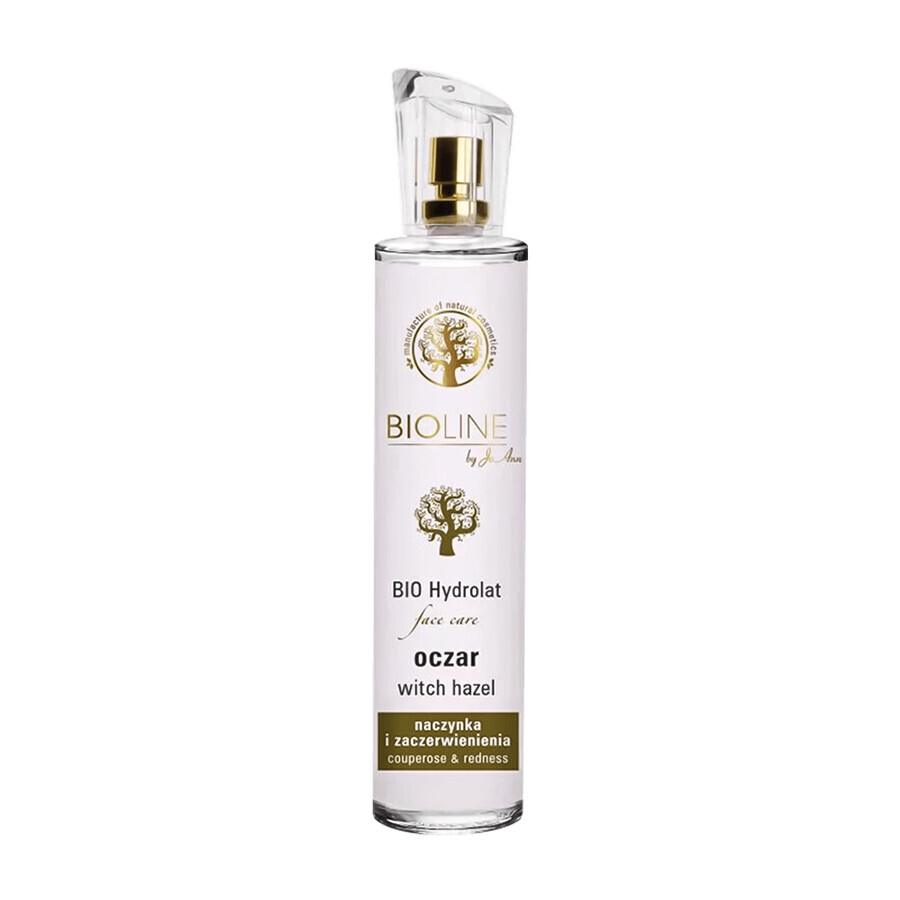 Boutique Bioline, Bio hamamélis hydrolat, capillaires et rougeurs, 75 ml Bioline, Bio hamamélis hydrolat, capillaires et rougeurs, 75 ml
