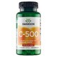Swanson C, vitamin C 500 mg with rosehips, 100 capsules