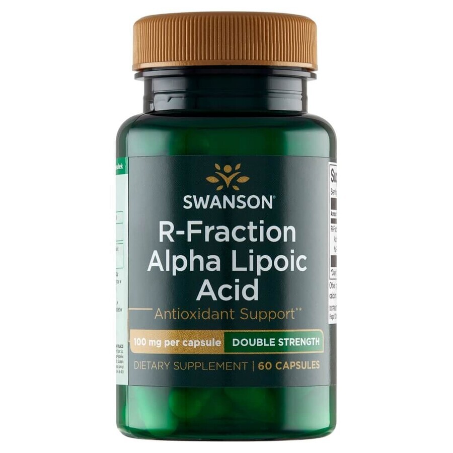 Buy Swanson R-ALA, alpha-lipoic acid 100 mg, 60 capsules Swanson R-ALA, alpha-lipoic acid 100 mg, 60 capsules