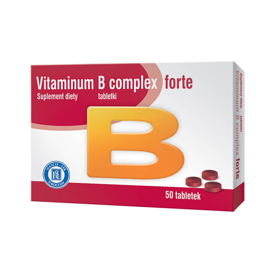 Buy Vitaminum B Complex Forte, 50 tablets Vitaminum B Complex Forte, 50 tablets