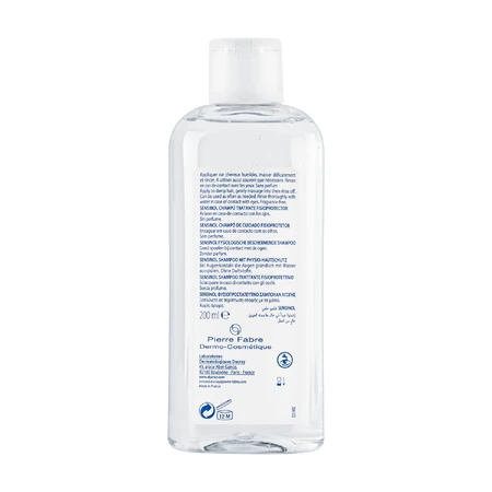 Ducray Sensinol, shampooing capillaire, protection physiologique, 200 ml
