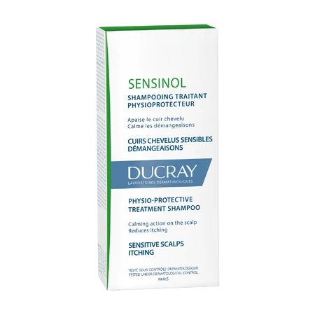 Ducray Sensinol, shampooing capillaire, protection physiologique, 200 ml