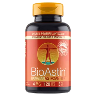 BioAstin, astaxanthin 4 mg, 120 capsules