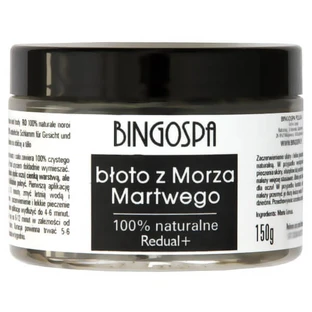 Bingospa, Totes Meer Schlamm, Gesichts- und Körpermaske, 150 g