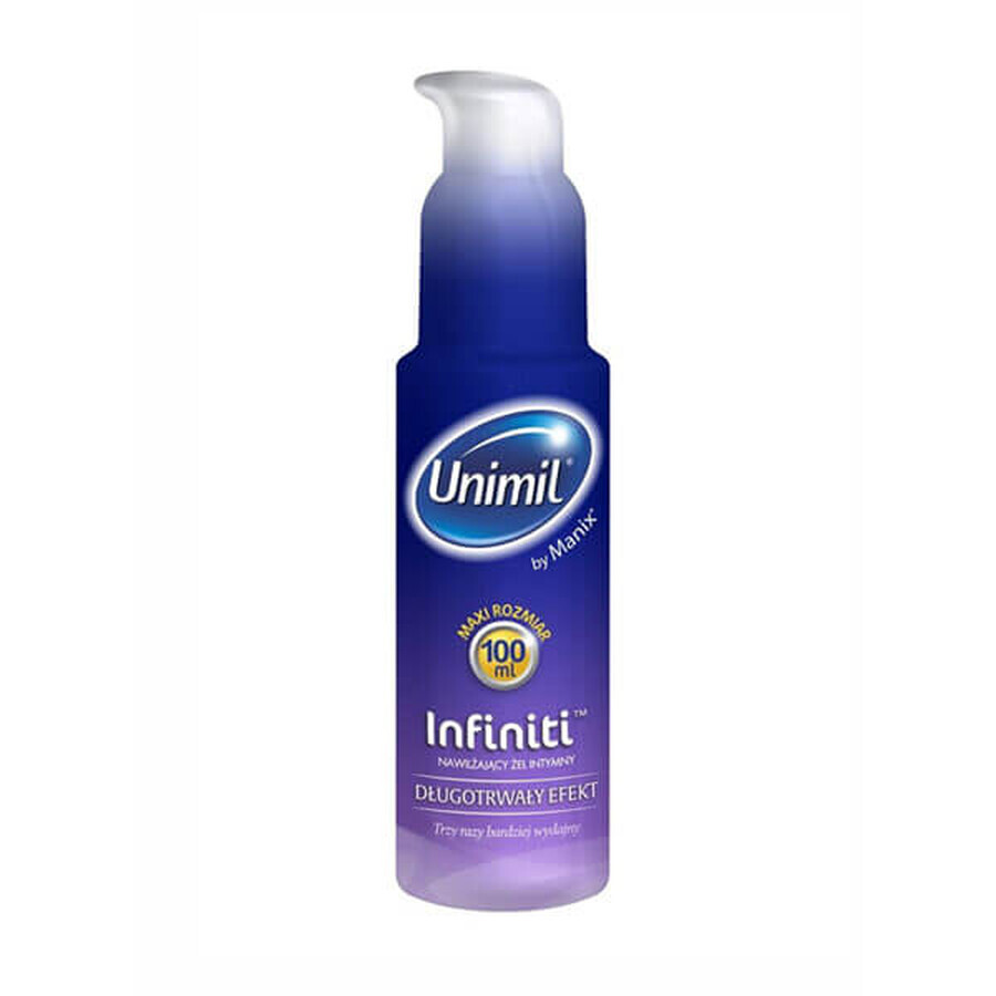 Comprar Unimil Infiniti Efecto Duradero, gel íntimo hidratante, 100 ml Unimil Infiniti Efecto Duradero, gel íntimo hidratante, 100 ml