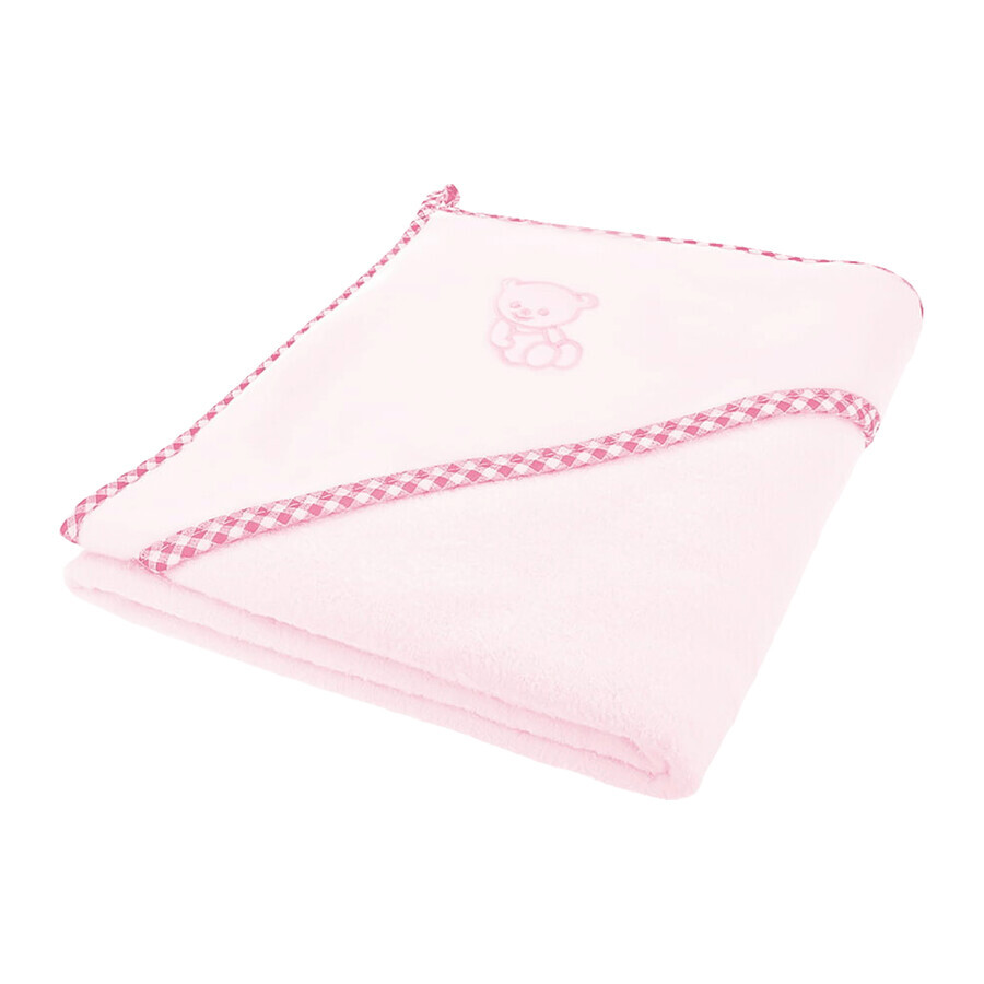 Comprar Bocioland, albornoz, 80 x 80 cm, 100% algodón, toalla con capucha, rosa, 1 pieza Bocioland, albornoz, 80 x 80 cm, 100% algodón, toalla con capucha, rosa, 1 pieza