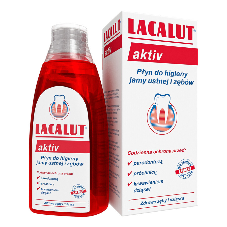 Shop Lacalut Aktiv Mundspülung, 300 ml Lacalut Aktiv Mundspülung, 300 ml
