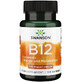 Swanson B-12 with Folate, Vitamin B12 and Folic Acid, Strawberry Flavor, 100 Tablets