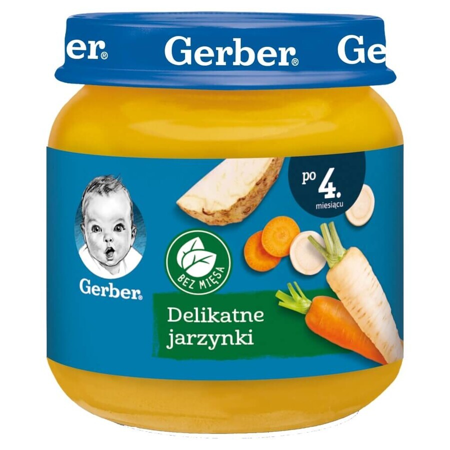 Comprar Gerber Obiadek, verduras delicadas, a partir de 4 meses, 125 g Gerber Obiadek, verduras delicadas, a partir de 4 meses, 125 g