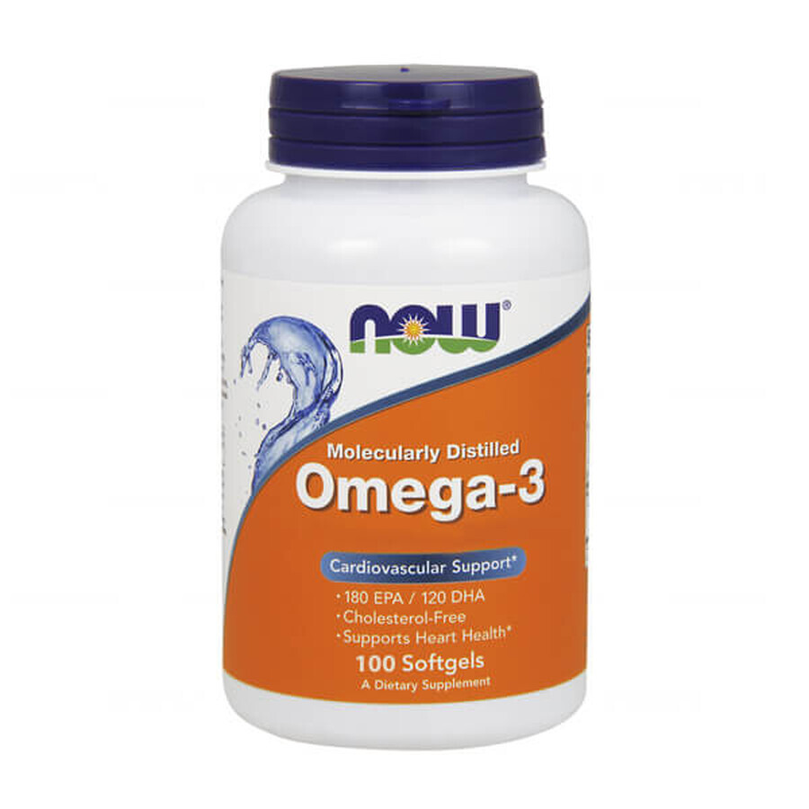 Acquista Now Foods Omega-3, 100 capsule Now Foods Omega-3, 100 capsule