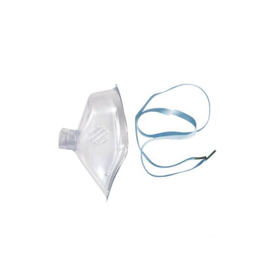 Winkel op Diagnose, Diagnostisch inhalatiemasker, silicone, voor volwassenen, 1 stuk Diagnose, Diagnostisch inhalatiemasker, silicone, voor volwassenen, 1 stuk