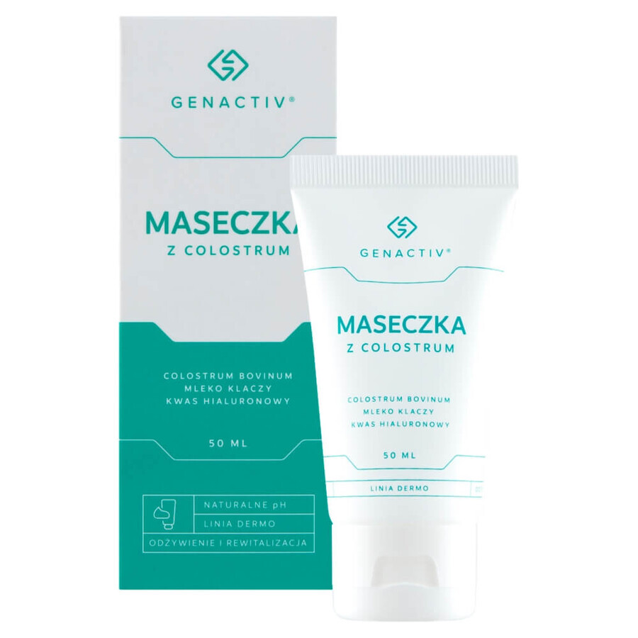 Genactiv, facial mask with colostrum, 50 ml