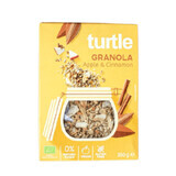 Gluten-free granola with Eco cereal with apple and cinnamon, 350 grams, Turtle SPRL
