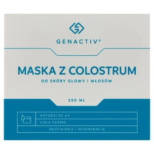 Genactiv, colostrum mask for scalp and hair, 250 ml