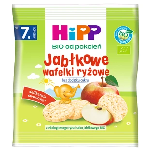 HiPP Appel Rijst Krispies Bio, na 7 maanden, 30 g