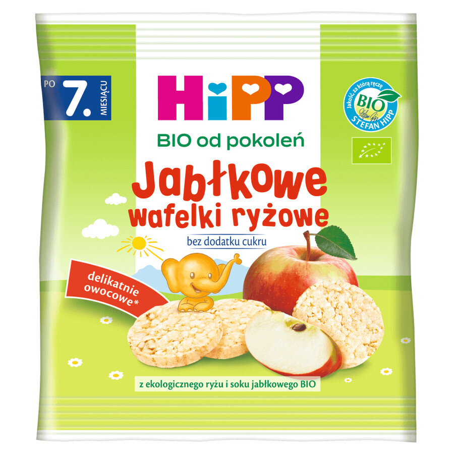 Boutique HiPP Apple Rice Krispies Bio, après 7 mois, 30 g HiPP Apple Rice Krispies Bio, après 7 mois, 30 g