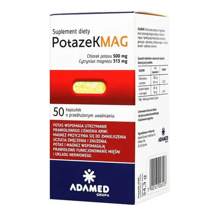 Potazek MAG, 50 gélules