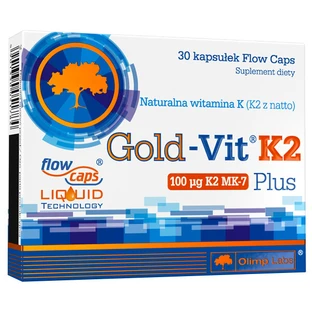 Olimp Gold-Vit K2 Plus, 30 cápsulas