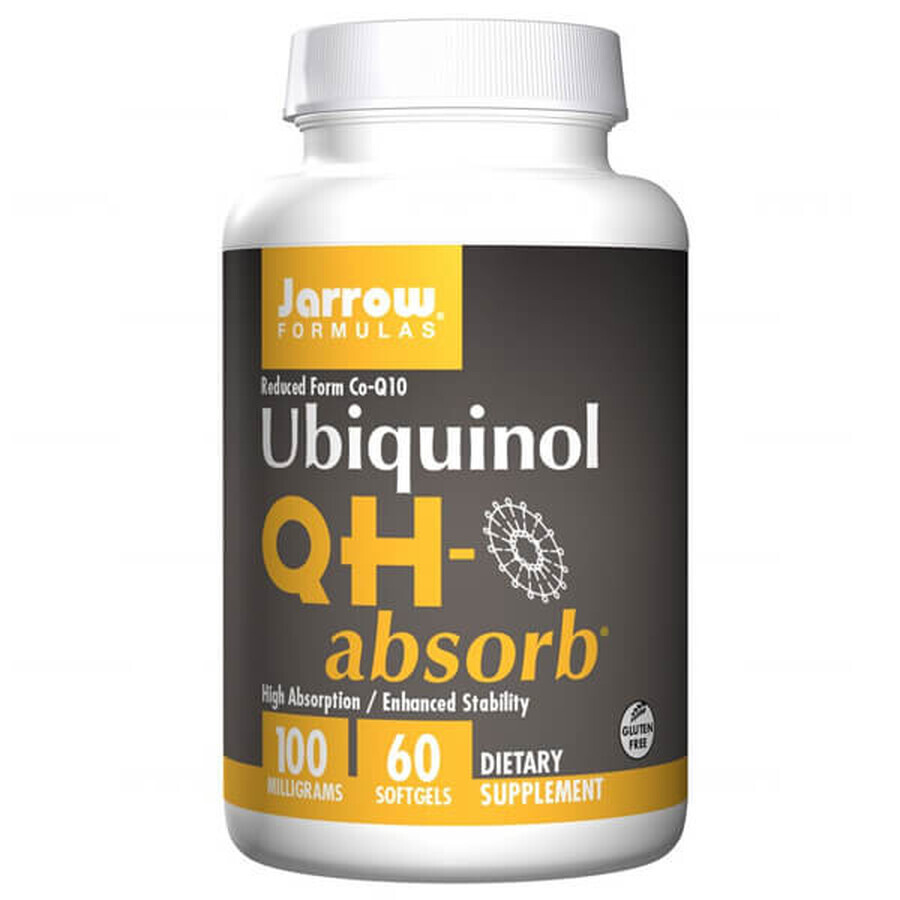 Cumpără Jarrow Formulas QH-absorb Ubiquinol, 60 capsule Jarrow Formulas QH-absorb Ubiquinol, 60 capsule