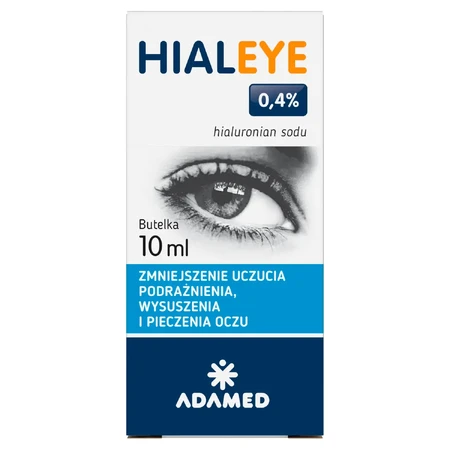 Hialeye 0,4%, hydraterende oogdruppels, 10 ml