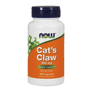 Now Foods Uña de Gato, uña de gato 500 mg, 100 cápsulas
