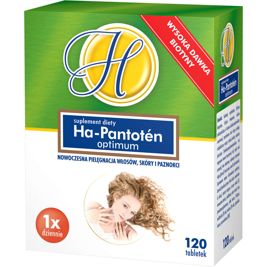 Shop Ha-Pantoten Optimum, 120 Tabletten Ha-Pantoten Optimum, 120 Tabletten