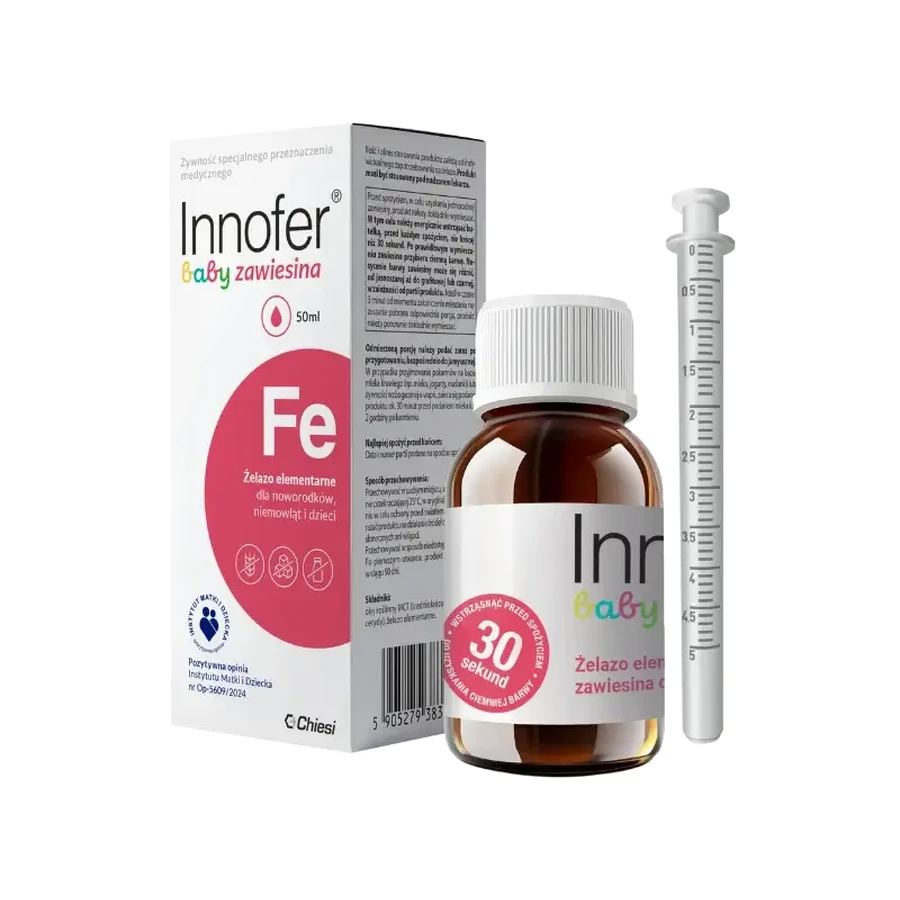 Innofer Baby, orale suspensie, 50 ml