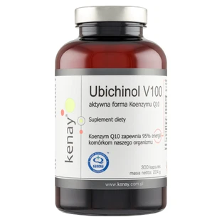 Kenay, Ubiquinol V100, aktive Form des Coenzyms Q-10 100 mg, 300 Kapseln
