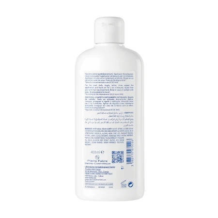 Ducray Anaphase+, Shampoo gegen Haarausfall, stärkt und verleiht Volumen, 400 ml