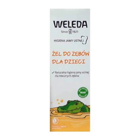 Weleda, gel de cepillado dental para niños, 50 ml