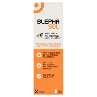 Blephasol, micellar liquid for daily care of sensitive eyelids, 100 ml