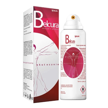 Belcura, lichaamsspray emulsie met gemicroniseerd zilver, 125 ml