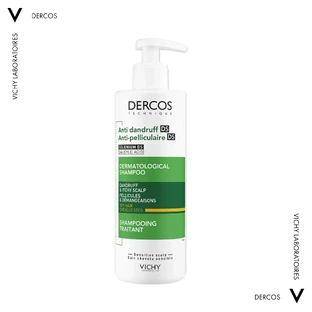 Vichy Dercos Anti Dandruff DS, anti-dandruff shampoo, dry hair, 390 ml