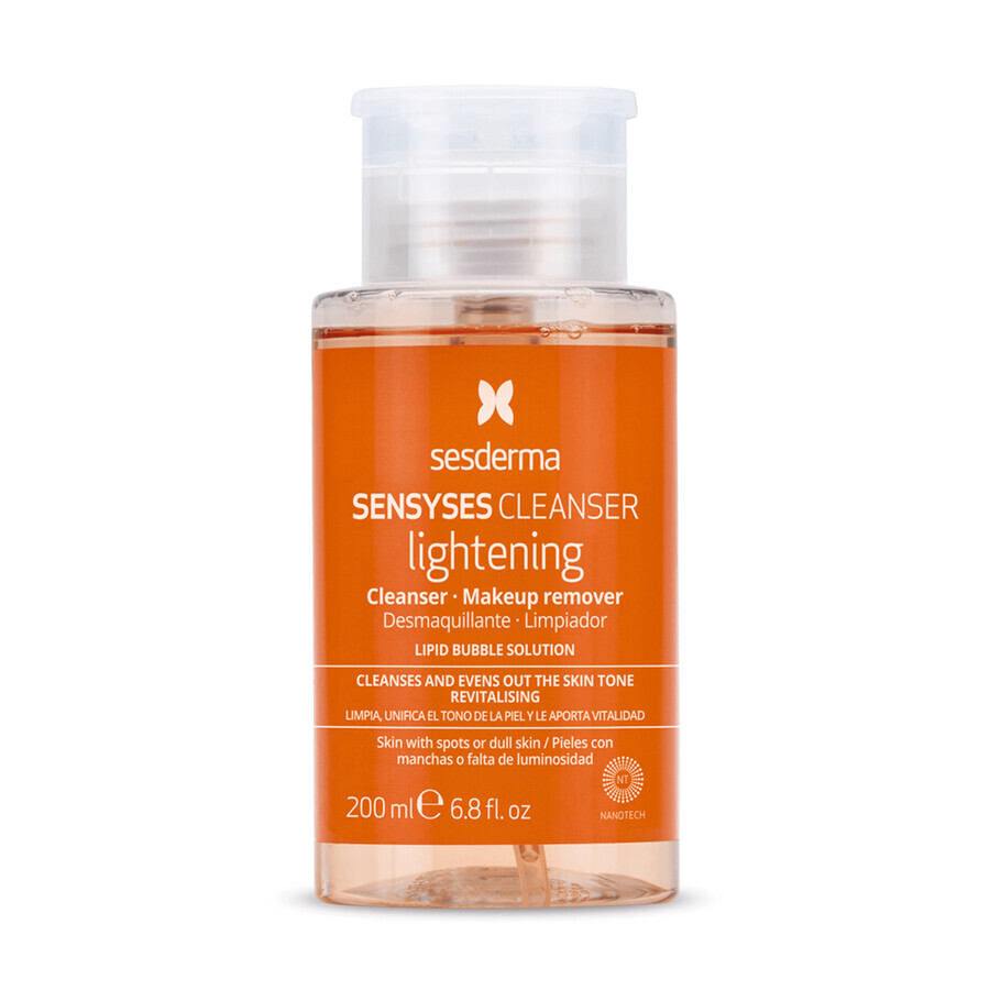 Buy Sesderma Sensyses Lightening, facial cleanser, tired and dull skin, 200 ml Sesderma Sensyses Lightening, facial cleanser, tired and dull skin, 200 ml