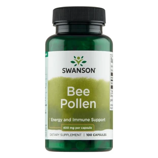 Swanson Bijenpollen, bijenpollen 400 mg, 100 capsules