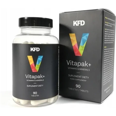 KFD VitaPak+ Vitamine și minerale, 90 comprimate