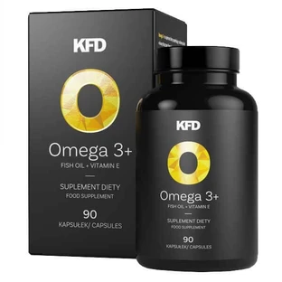 KFD Omega 3+, 90 cápsulas