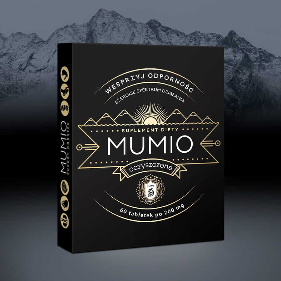 Mumio purificat, 60 comprimate