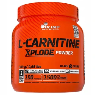 Olimp, L-Carnitine Xplode poeder, sinaasappelsmaak, 300 g
