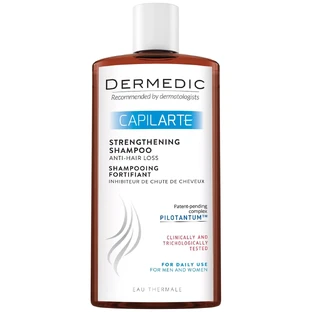 Dermedic Capilarte, Shampooing fortifiant contre la chute des cheveux, 300 ml