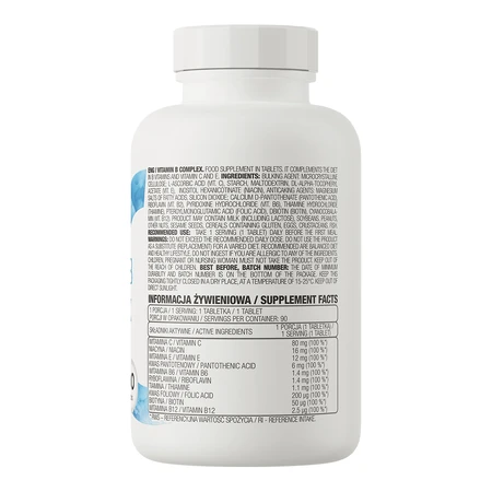 OstroVit Vitamin-B-Komplex, 90 Tabletten