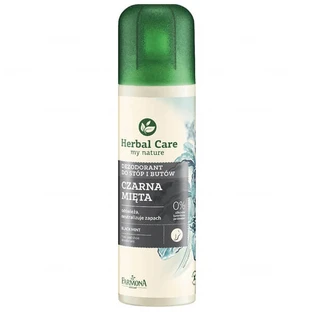 Farmona Herbal Care, deodorant for feet, black mint, 150 ml