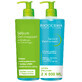 Bioderma Sebium Gel Moussant, gel nettoyant antibact&#233;rien pour le visage, 2 x 500 ml
