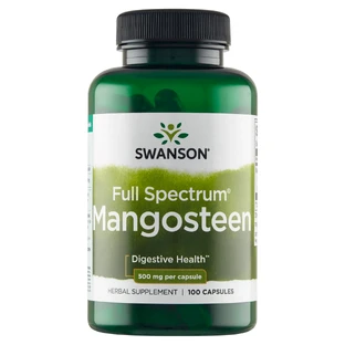 Swanson Full Spectrum Mangostán, mangostán, 100 cápsulas